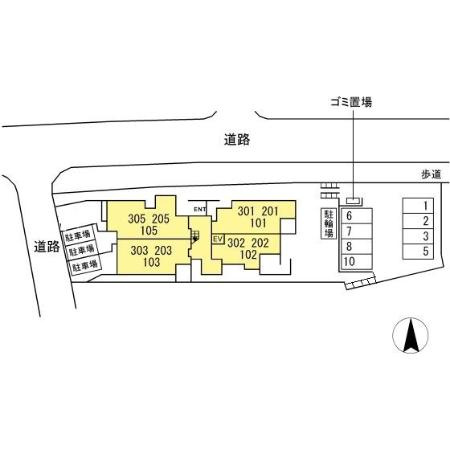 ＧＲＡＣＡ Ｓの区画図