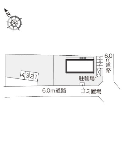 レオパレス山口の外観パース