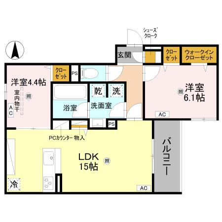 【間取り】 | (仮称)D-ROOM平野区平野西2丁目PJ