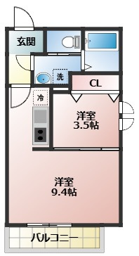 【間取り】 | ミリア北習志野