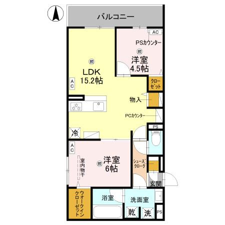 【間取り】 | (仮称)D-ROOM平野区平野西2丁目PJ