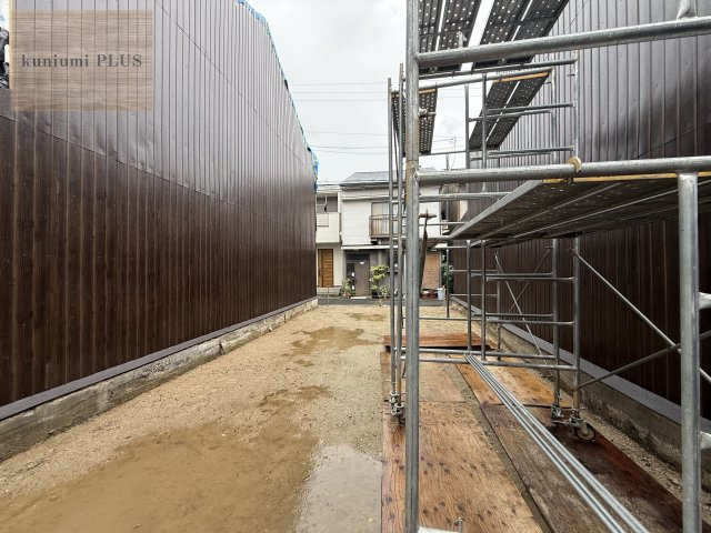 大阪市旭区千林1丁目の前面道路含む現地写真