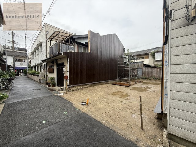 大阪市旭区千林1丁目の前面道路含む現地写真