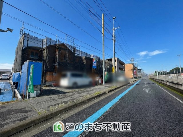 ハートフルタウン宇都宮市西原町600番35の前面道路含む現地写真|前面道路含む現地写真