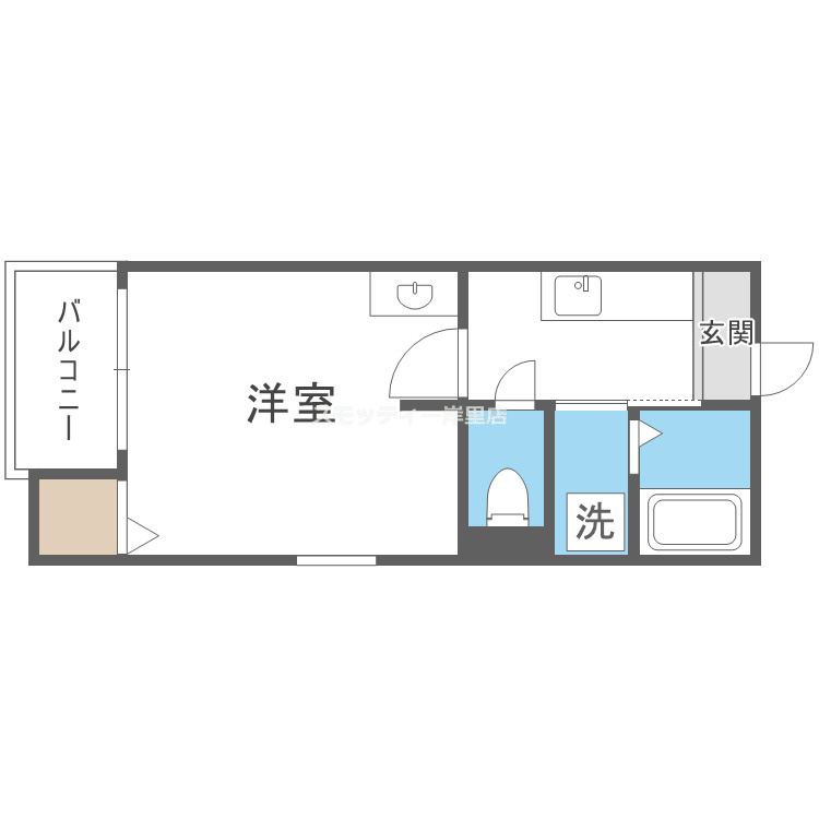 アンビシオン天下茶屋の間取り