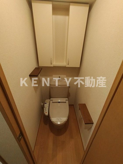 【トイレ】 | ルーブル西五反田弐番館 | 落ち着いた色調のトイレです