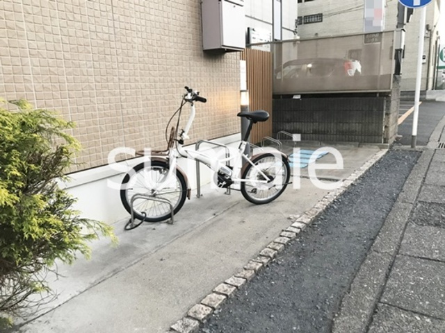 フォッサート・トレ　弐番館のその他共用部分|敷地内駐輪場。