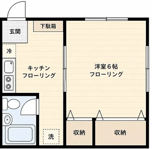 Ｙ＆ドミールの間取り|間取りです。