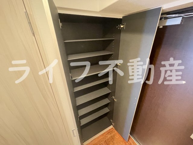 プレジオ布施EUROの収納|シューズボックス付きです