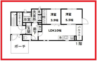 【間取り】 | メゾン　ド　トビー