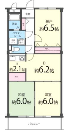 【間取り】 | パークヒル司