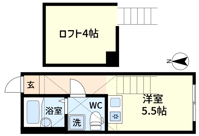 CRASTINE新小岩の間取り