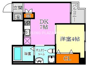 三國ビルの間取り