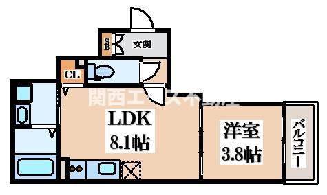 【間取り】 | エクラス野崎