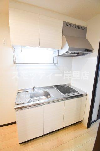 ソレイユ聖天下C棟のキッチン