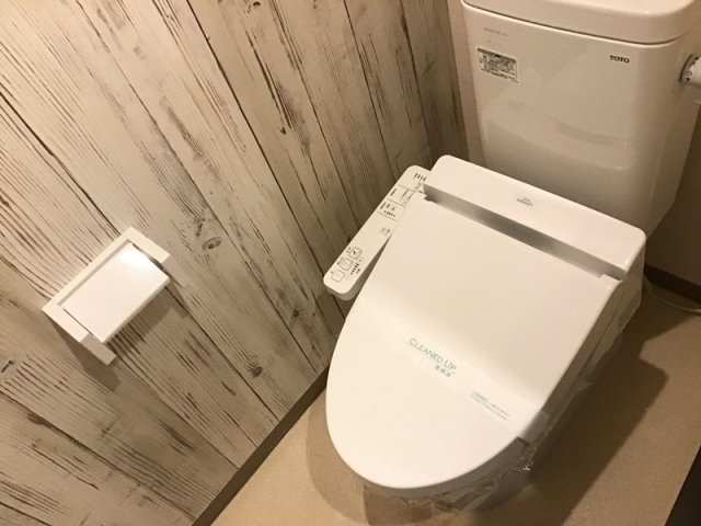 ソレイユ聖天下C棟のトイレ