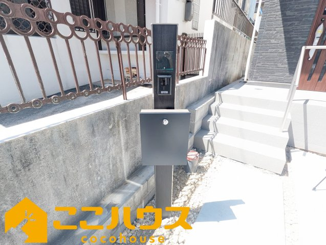 豊見城市我那覇232番　ハートフルタウン　新築戸建て　全2棟　A号棟のその他|機能門柱
