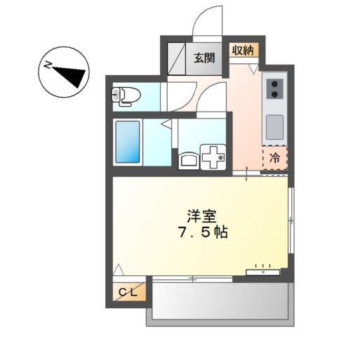 F－BASE East Ⅱの間取り