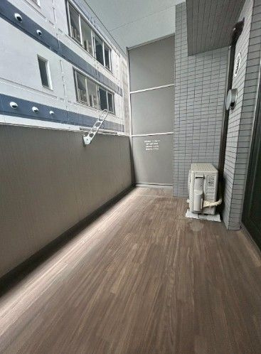 エンクレスト博多駅東Ⅱ　堅粕小学校区のバルコニー|エンクレスト博多駅東Ⅱ