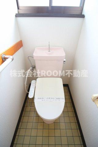 花見原貸家のトイレ