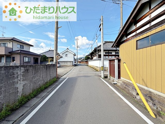 【前面道路含む現地写真】 | つくば市小田　売地　119坪