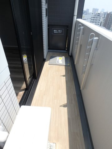 台東区北上野２丁目の賃貸マンションのバルコニー