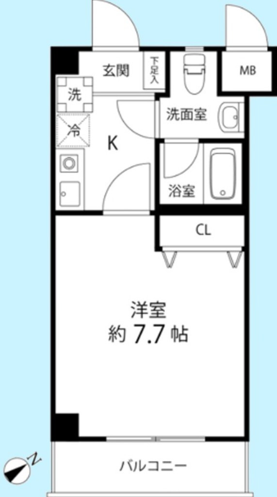 ルート相模が丘※初期費用分割後払いサービス利用可能物件の間取り