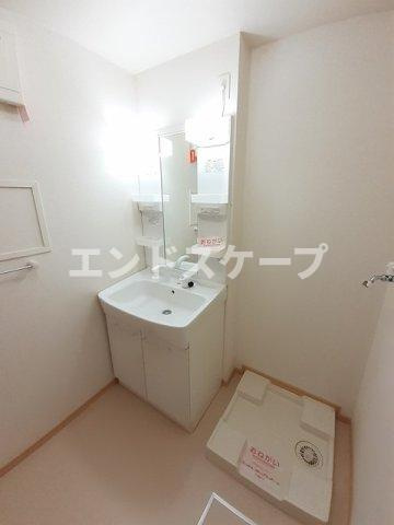 プロムナードⅡの洗面所|高崎、前橋のお部屋探しはエンドスケープまで！お客様の理想お聞かせ下さい♪