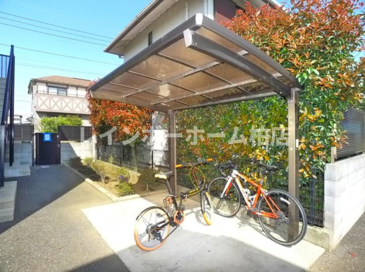 仲介手数料50％半額キャンペーン物件のその他共用部分|駐輪場です