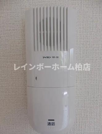 仲介手数料50％半額キャンペーン物件のセキュリティ|インターホンです