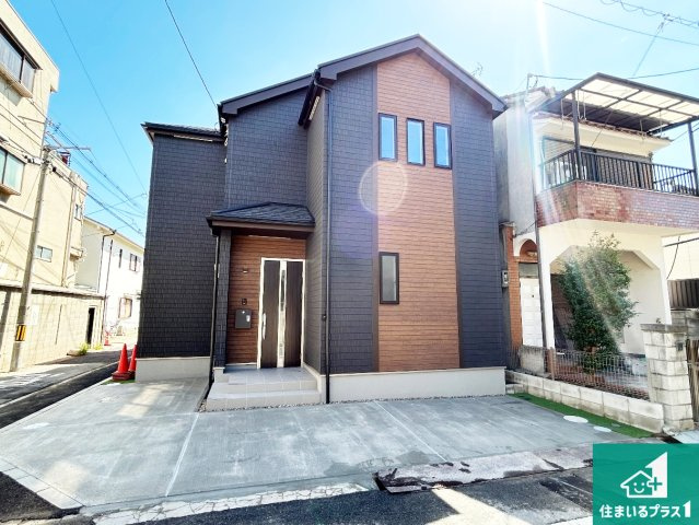 ◆高石市高師浜　新築一戸建ての外観|お客様に長く安心して住んでいだだける事にこだわった家づくり！住んでからのアフターサービスにもしっかりと取り組んでいます！