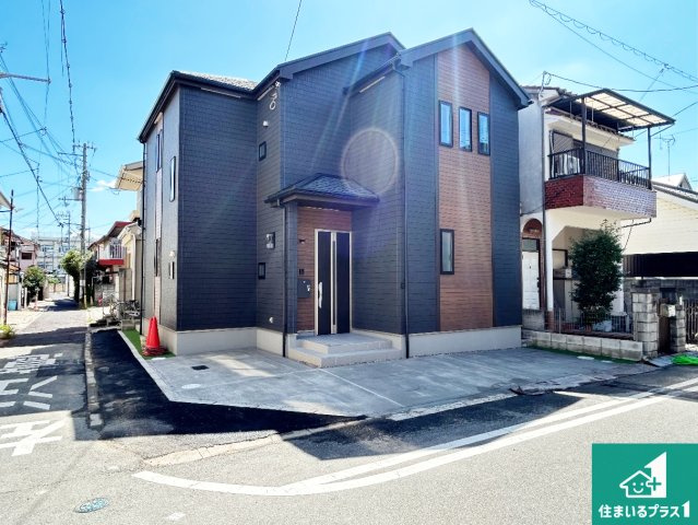 ◆高石市高師浜　新築一戸建ての外観|お客様に長く安心して住んでいだだける事にこだわった家づくり！住んでからのアフターサービスにもしっかりと取り組んでいます！
