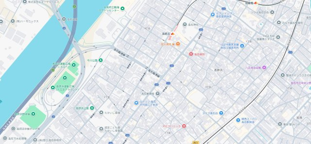 10(土)11(日)12(祝)現地説明会！◆高石市高師浜　新築一戸建ての地図