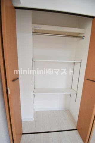 エステムコート谷町六丁目Ⅱアクティーネの収納