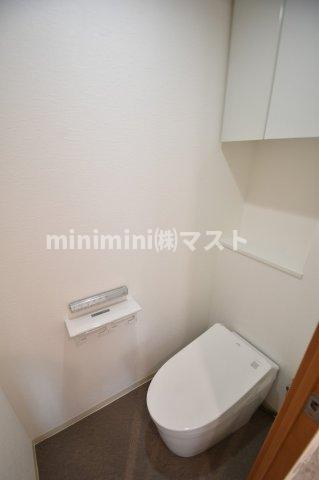 エステムコート谷町六丁目Ⅱアクティーネのトイレ