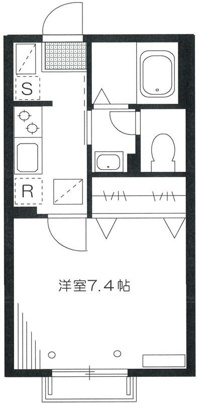 テラスアゼリアの間取り|間取りです。