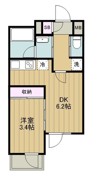 【間取り】 | パークキューブ大森山王