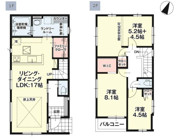 春日市一の谷2期の間取り