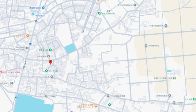 加古郡稲美町1期岡　中古戸建の地図