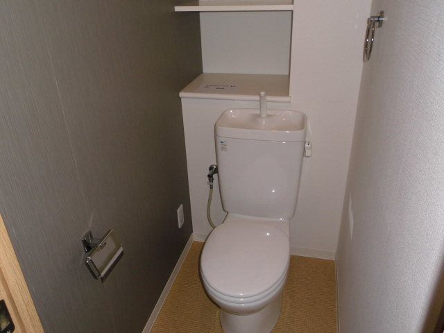 グレース柏のトイレ|ゆったりとした空間のトイレです