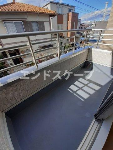 ラパンイーストのバルコニー|高崎、前橋のお部屋探しはエンドスケープまで！お客様の理想お聞かせ下さい♪
