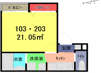 Lapis東大宮の間取り