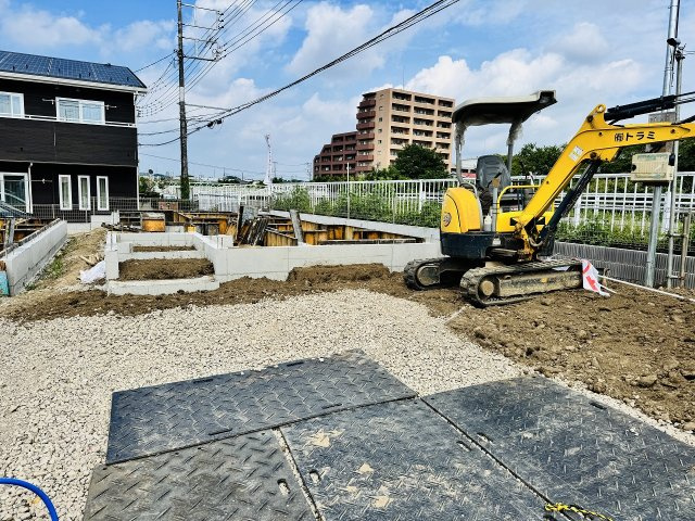 八王子市　横川町　新築一戸建て　２０期の外観|～西八王子駅徒歩13分　太陽光パネル付き　全棟南向き・2台駐車可能～