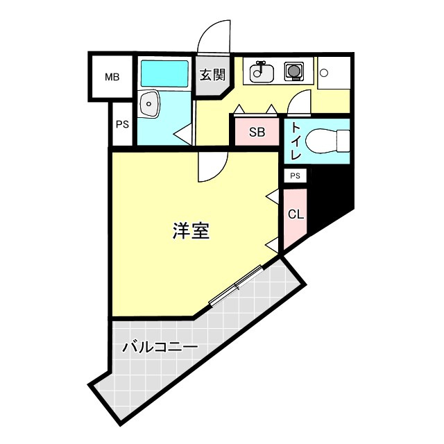 エンクレスト平尾の間取り