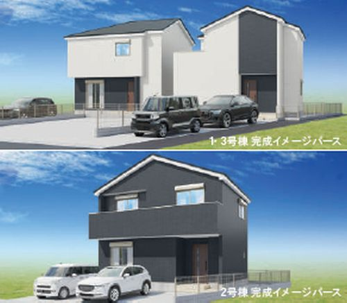 【仲介手数料０円】座間市座間2丁目1期　新築一戸建て　全3棟