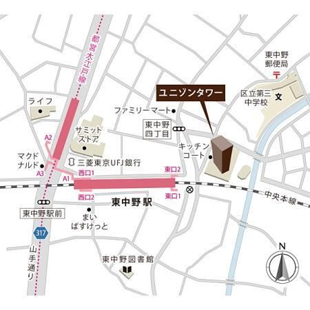 【地図】 | ユニゾンタワー