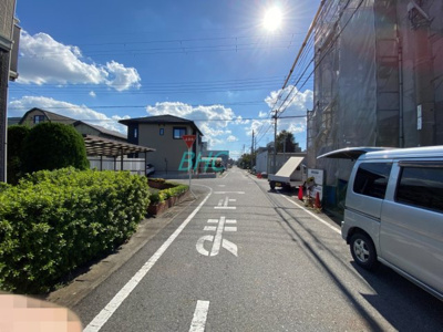 【前面道路含む現地写真】 | 栗東市安養寺１丁目　限定1区画
