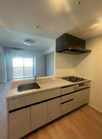台東区柳橋１丁目の賃貸マンションのキッチン
