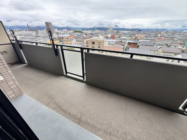 サーパス高田のバルコニー