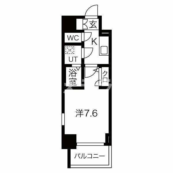 エスプレイス神戸ウエストモンターニュの間取り